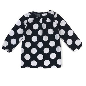 [Carter's] Black and White Polkadot Long Sleeve